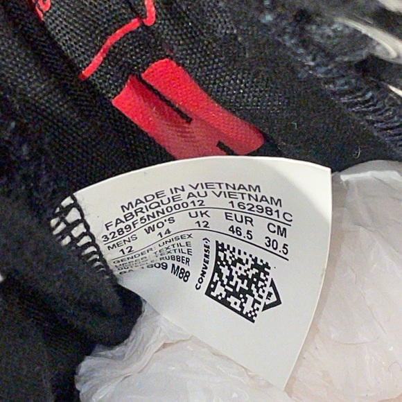 Undefeated x Converse Chuck 70 Ox Low Top Varsity Jacket Mens 12 162981C W/ Box - Picture 9 of 10